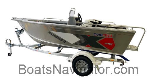 Quintrex 420 Renegade SC fiche technique et avis